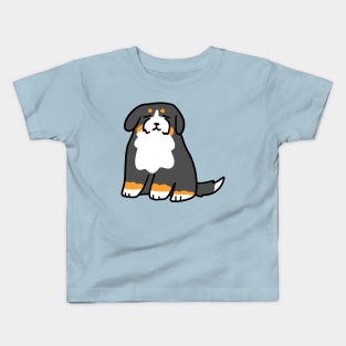 Sleepy Bernie Pup Kids T-Shirt